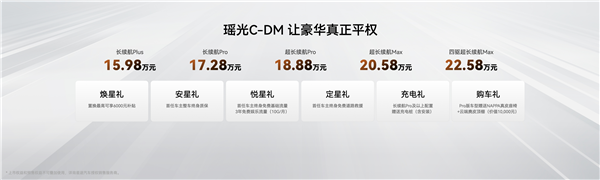 地表最强混动SUV 三电机+三挡DHT：星途瑶光C-DM 15.98万起售(图1)